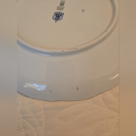 Schumann Germany Forget Me Not Snack Plate - Picture 8 of 13